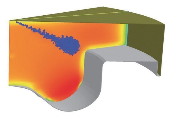 ANSYS FORTE真实燃料化学CFD加速清洁内燃机设计